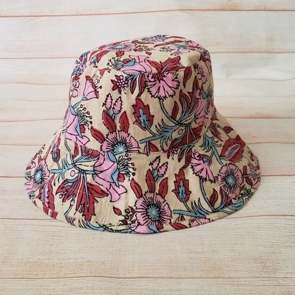 Hat Attack | Accessories | Hat Attack Floral Cotton Bucket  display picture 3